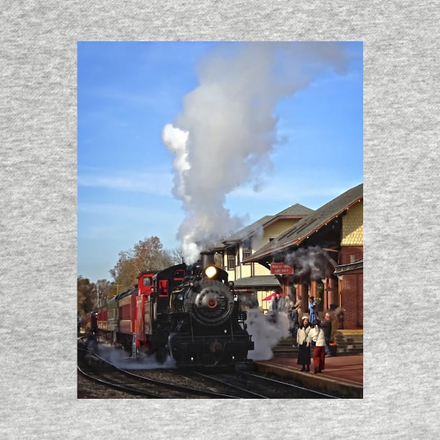 New Hope PA - Autumn Excursion on Steam Train by SusanSavad